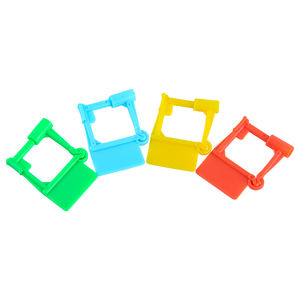 मेडिकल एयरलाइन डिस्पोजेबल लॉक सुरक्षा प्लास्टिक पैडलॉक सील HYPD-001 - Product Image 3