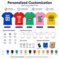 Tenues assorties pour la famille avec logo personnalisé, t-shirts en modal doux assortis parent-enfant, t-shirts pour enfants, t-shirts pour hommes et femmes, ensemble de t-shirts unis