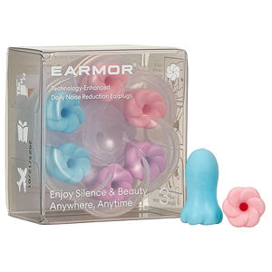 EARMOR Melhores Protetores Auriculares com Redução de Ruído 3 Pares Protetores Auriculares Silenciosos com Estojo e Clips de Modelagem para Festas Concertos Clubes - Product Image 3