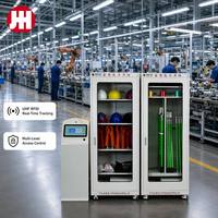 Elektrik Güvenlik Dolabı Montajlı Akıllı Alet Dolabı Elektrik Güvenlik Depolama Dolabı Nem Alma Özellikli Ultra Yüksek Frekanslı RFID Akıllı