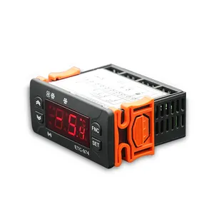 Termostato digital etc 974 controlador de temperatura para refrigerador, armazenamento de frio