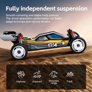 รถแข่ง Wltoys SJY-244016 ขนาด 1/24 รถดริฟท์บังคับวิทยุสองล้อไฟฟ้า พร้อมไฟ LED ความเร็วสูง ของเล่นรถแข่งสำหรับเด็ก - Product Image 3