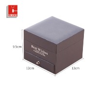 Boîte à bijoux avec logo personnalisé, logo de laque noire, collier de bijoux de luxe, paquet de bijoux, boîtes à bagues personnalisées, boîte à bijoux