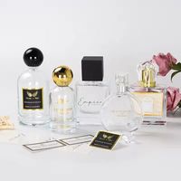 Étiquette personnalisée de luxe biodégradable en relief pour parfum, crème, sérum et emballage cadeau de soins de la peau, finition en feuille imperméable