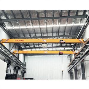 Grúa Eléctrica A3/A5 de 1, 2, 5 y 10 Toneladas, Grúa Puente Eléctrica de Viga Única para Taller - Product Image 1
