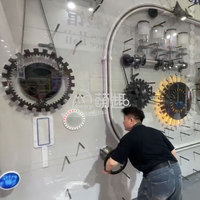 Moetry 2025, nuevo juego interactivo de pared interior, Museo de Ciencia para niños, exhibiciones, efecto de luz para aeropuertos educativos para niños