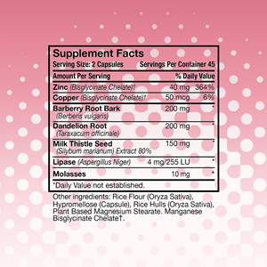 Factory Direct Liver Kidney Capsules with Zinc Promotes bodys Natural Detoxification Processes Metabolic Health Capsules - Product Image 2