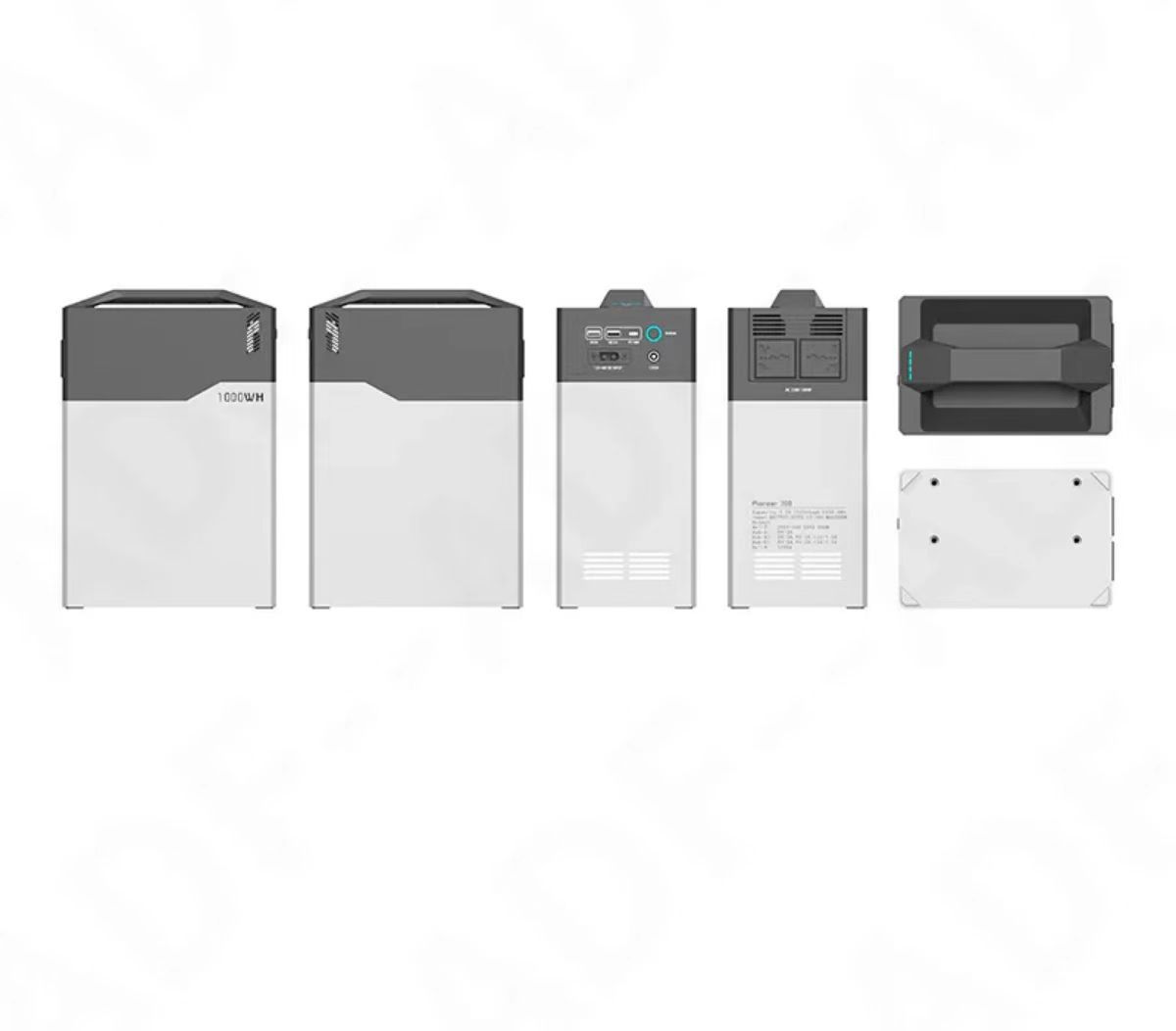 Ecolink 1kWh 300W Portable Home Backup Power Supply 220V 314Ah LiFePO4 Battery with 200W Solar Input MPPT IP65 CAN Communication · image 4