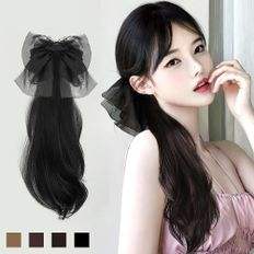 100% Remy C-Curl Bundles Séparés Ruban En Mousseline De Soie 9A Grade Vague Naturelle Perruque Printemps Bouclé Style 8 Pouces 36 Pouces Longueur D'étirement - Product Image 1