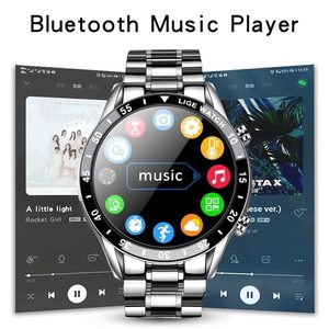 LIGE, reloj inteligente de negocios de lujo para hombres maduros, moda para hombres, llamada Bluetooth, relojes impermeables para hombres, reloj inteligente deportivo para Fitness 2025 - Product Image 2