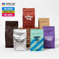 <strong>Best</strong> <strong>Selling</strong> Customizable Food Grade Flat Bottom Laminated <strong>Coffee</strong> <strong>Bags</strong> <strong>with</strong> <strong>Valve</strong> <strong>and</strong> <strong>Zipper</strong> (BOPP/VMPET/LDPE Material)