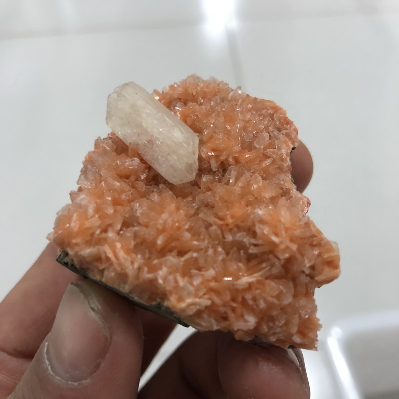 Apophylite orange