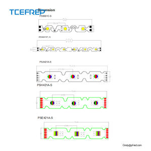 Bande lumineuse LED en forme de S, 120 LED, 12 VDC, ultra flexible, PCB pliable pour installation incurvée, fournie par l'usine - Product Image 5