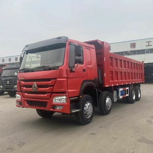 Camion benne gris 8x4 très demandé, moteur Weichai, boîte de vitesses FAST, Euro 3, capacité 31-40T pour le transport de sable/gravier et la construction routière - Product Image 4