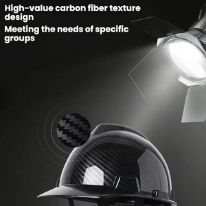 خوذة أمان خفيفة الوزن من ألياف الكربون مخصصة من المصنع: للبناء وأعمال الطرق والمصانع، مع إمكانية وضع شعار حسب الطلب - Product Image 6