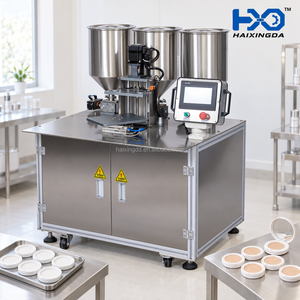 Machine <span class=keywords><strong>de</strong></span> remplissage automatique à deux sorties pour coussinets d'air, idéale pour les ateliers <span class=keywords><strong>de</strong></span> fabrication <span class=keywords><strong>de</strong></span> crèmes <span class=keywords><strong>BB</strong></span> monocolores et <span class=keywords><strong>de</strong></span> cosmétiques - Product Image 1