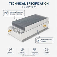 Module amplificateur de signal télécommandé haute puissance 1920-1965 MHz 13W/25W/50W, amplificateur de communication personnalisé, boîtier en aluminium