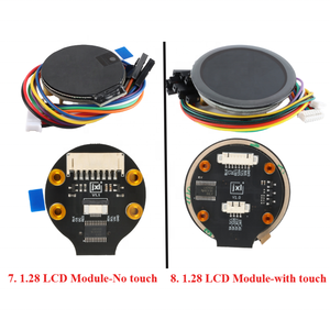 Modulo Schermo LCD Display Touch TFT Rotondo IPS a Colori 65K da 1,28 Pollici ESP32-TFT 1,28" 240*240 ESP32 2.4G WIFI BLE GC9A01 ESP32S3-N16 - Product Image 5