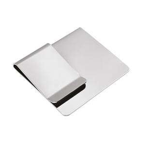 Portefeuille de luxe pour homme à double pince à billets, fait main, style vintage, design minimaliste, en cuir PU de haute qualité, fin et grande taille - Product Image 2