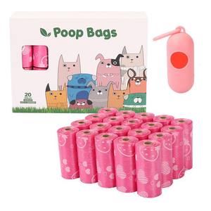 Hot Sale Biodegradable Dog Poop Bags Outdoor Dog Walking <b>Stool</b> Bag New Product Plastic Material - Product Image 1