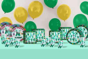Juego de Platos Desechables de Papel de 7 Pulgadas para la Fiesta del Cinco de Mayo - Product Image 4