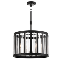Lustre Tambour Art Déco Moderne de Luxe en Acrylique Transparent pour Salon, Table à Manger, Îlot de Cuisine, Luminaire Domestique