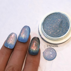 Tắc Kè Hoa Holographic Nail Art sắc tố-Aurora Holographic sắc tố Chrome bột-mỹ phẩm lớp lấp lánh Holographic sắc tố - Product Image 6