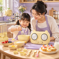 Ensemble de cuisine miniature pour enfants, cuisinière électrique à double brûleur, ustensiles de qualité alimentaire, jouet de jeu de rôle mini chef