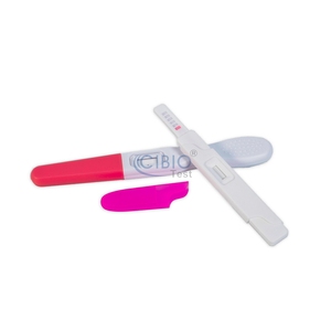 <span class=keywords><strong>Test</strong></span> <span class=keywords><strong>de</strong></span> <span class=keywords><strong>grossesse</strong></span> HCG <span class=keywords><strong>ultra</strong></span>-sensible en une étape, Midstream 10mIU, 25mIU - Product Image 5