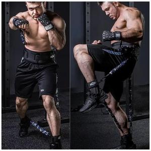 Bandas de resistencia de 150lb para entrenamiento deportivo de boxeo, fuerza explosivo, Fitness, gimnasio, <span class=keywords><strong>crossfit</strong></span>, traje, correas para el brazo, salto de fuerza - Product Image 4