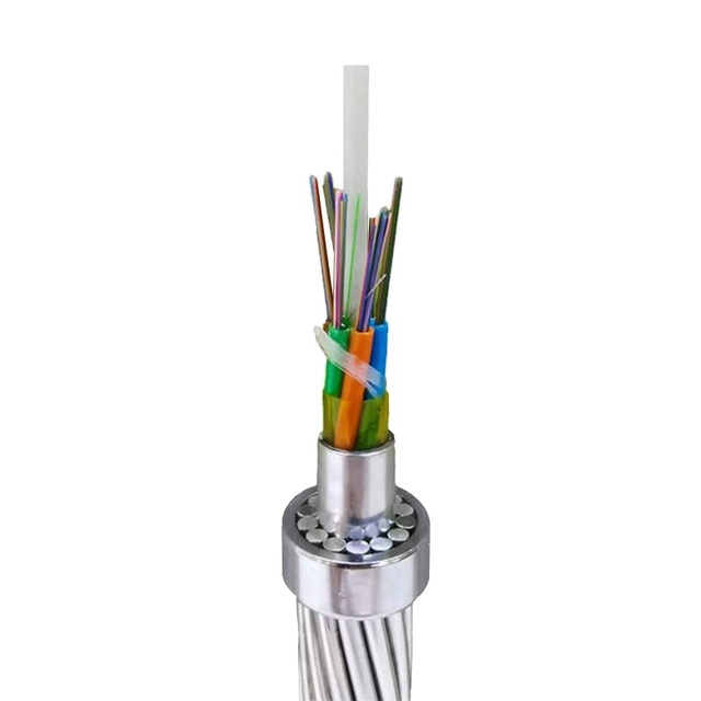 Owire OPGW Outdoor Armoured Overhead Power Ground Wire Fiber Optic Cable G652d/G655/G655c Fibers CE/ROHS/FCC Certified 10