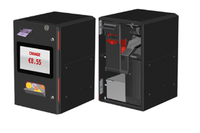 Sistema de Conversión de Divisas y Cambio de Monedas Preciso TOTEM para Cajas Registradoras, Autoservicio, Cafeterías y Mercados sin Personal