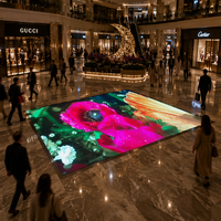 Indoor P2.976 Fest Installierbare LED-Anzeigetafel IP45 Wasserdicht 500x500 500x1000 Gehäuse Verstellbar für Einkaufszentren Boden Wand