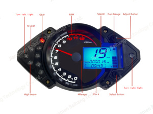 Contagiri digitale ad alta precisione per moto cruscotto adatto per il tachimetro Keeway <span class=keywords><strong>RKS</strong></span> 125 150 200 - Product Image 2