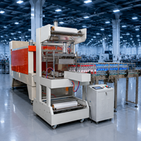Machine de scellage entièrement automatique de type L 6040A de haute qualité pour film PE POF, ligne d'emballage de boîtes en carton