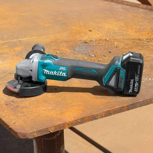 Meuleuse d'angle sans fil au lithium rechargeable 18V <span class=keywords><strong>DGA504</strong></span>, 4 vitesses, kit d'outils électriques pour le polissage DIY - Product Image 4