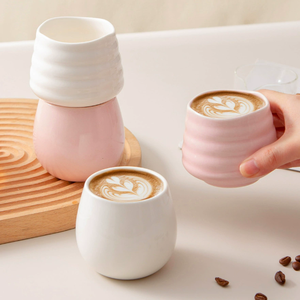 High Quality <b>Cheap</b> Porcelain Classic 8oz Office Coffee Mug Dishwasher Safe Modern Reusable Food Safe Business <b>Gift</b> - Product Image 2