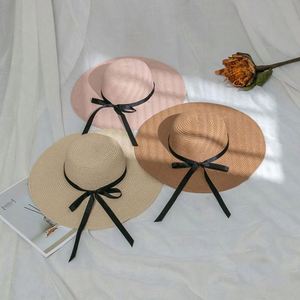 100% <b>Straw</b> Summer <b>Hat</b> Personalized Design Anti Sun Customizable Srtaw <b>Hats</b> for Women Beach Vacation - Product Image 1