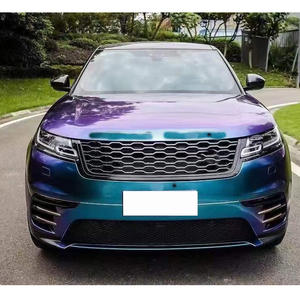 Kit de carrocería alta de actualización baja de alta calidad, conjunto de parachoques delantero, rejilla, difusor trasero, Kit de carrocería para <span class=keywords><strong>Range</strong></span> <span class=keywords><strong>Rover</strong></span> <span class=keywords><strong>Velar</strong></span> 2014-2021 - Product Image 3