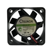 Sunon KDE2404PFV2 4010 40X40X10mm 4cm 24V DC 1.4W 0.06A 7CFM 5800RPM 2 Broches CPU Onduleur Mini Ventilateur Axial