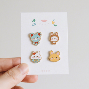 Nhà Sản Xuất Tùy Chỉnh Men Pins Kim Loại Logo Cá Nhân Trâm Pin Kim Loại Kẽm Hợp Kim Mềm Cứng Men 2D 3D Ve Áo Pins Phù Hiệu - Product Image 6