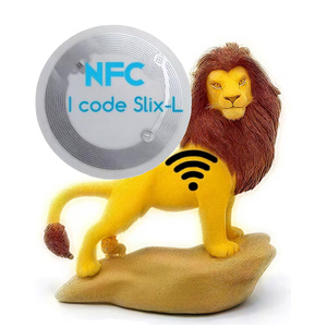 Slixl 32 byte uid e00403 ISO 15693 vật nuôi tráng giấy NXP icode slix-l tonie chip 13.56MHz chip RFID <span class=keywords><strong>NFC</strong></span> <span class=keywords><strong>Tag</strong></span> nhãn dán - Product Image 1