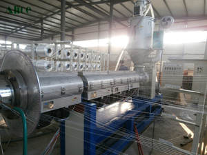 나선형 강화 PVC 유연한 호스 만드는 기계 PVC 스틸 와이어 호스 압출 라인 - Product Image 3