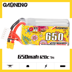 Batería LiPo GNB de 650mAh 5S HV 19V 120C XT30 para RC, Helicóptero FPV, Accesorios para Freestyle, Piezas para Drones, Modelo Aéreo - Product Image 2
