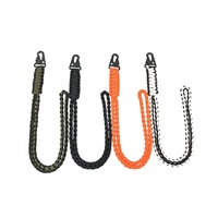 Heiße Aktion: Geflochtenes Paracord Handy-Nackenband mit Lanyard, Handgemachtes Ausweishalterband, Werbe-Rundseil-Geflecht-Lanyard, Schlüsselanhänger