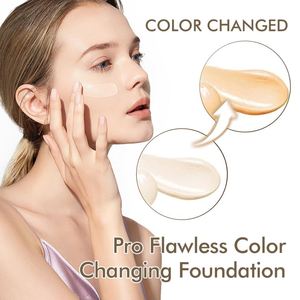 30ML Color Changing <b>Foundation</b> Adapt to Your Skin Tone Full Coverage SPF15 Magic Changing <b>Foundation</b> - Product Image 6