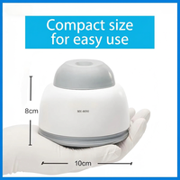 Mélangeur Vortex Rotatif MX-MINI avec Moteur CC Sans Balais, 3000 tr/min, Commande Tactile, Agitateur de Tubes de Laboratoire Portable, Capacité 50 ml pour Liquides