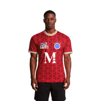 Deutscher Stil Herren Fußballtrikot Dritte Kollektion Modernes Fußballshirt Schnelltrocknend Atmungsaktiv Performance Match Kit 100%