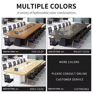 Ufficio moderna sala riunioni bar tavolo e sedie posto 10/20 tavolo da conferenza - Product Image 6