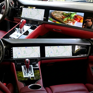 Lecteur multimédia Navirider Panamera 970 2010-2016, mise à niveau du tableau de bord, interaction double écran, navigation CarPlay, GPS, USB, 1 an - Product Image 1